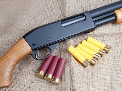 The difference between a pump-action shotgun and a semi-automatic shotgun